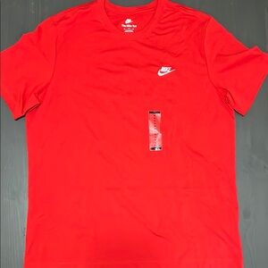 Nike Red Short Sleeve Tee